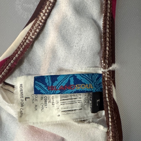 Colorful Striped Bikini Top - Picture 2 of 3